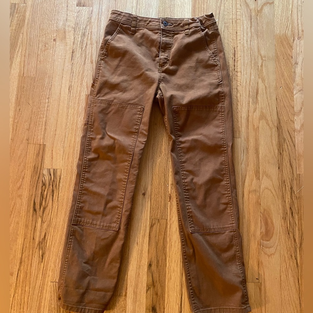 REI double knee canvas pants
